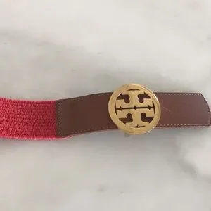 Tory Burch | Accessories | Tory Burch Red Stretch Belt With  display picture 3